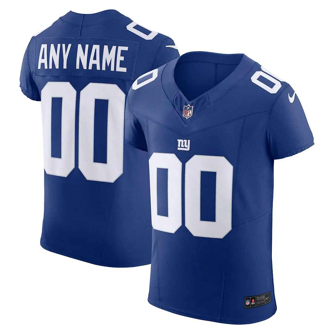 Zennovawear New York Giants Vapor FUSE. Elite Custom Jersey - Royal