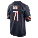 Zennovawear Ryan Bates Chicago Bears Game Jersey - Navy