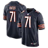 Zennovawear Ryan Bates Chicago Bears Game Jersey - Navy