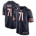 Zennovawear Ryan Bates Chicago Bears Game Jersey - Navy