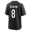 Zennovawear Ryan Rehkow Cincinnati Bengals Game Jersey - Black