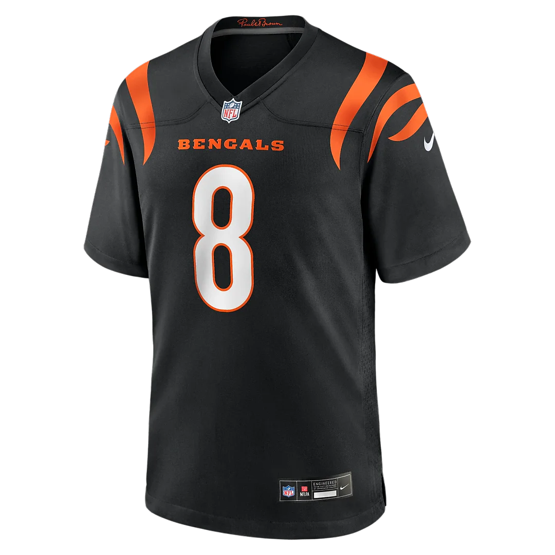 Zennovawear Ryan Rehkow Cincinnati Bengals Game Jersey - Black