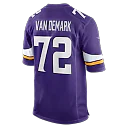 Zennovawear Ryan Van Demark Minnesota Vikings Team Game Jersey - Purple