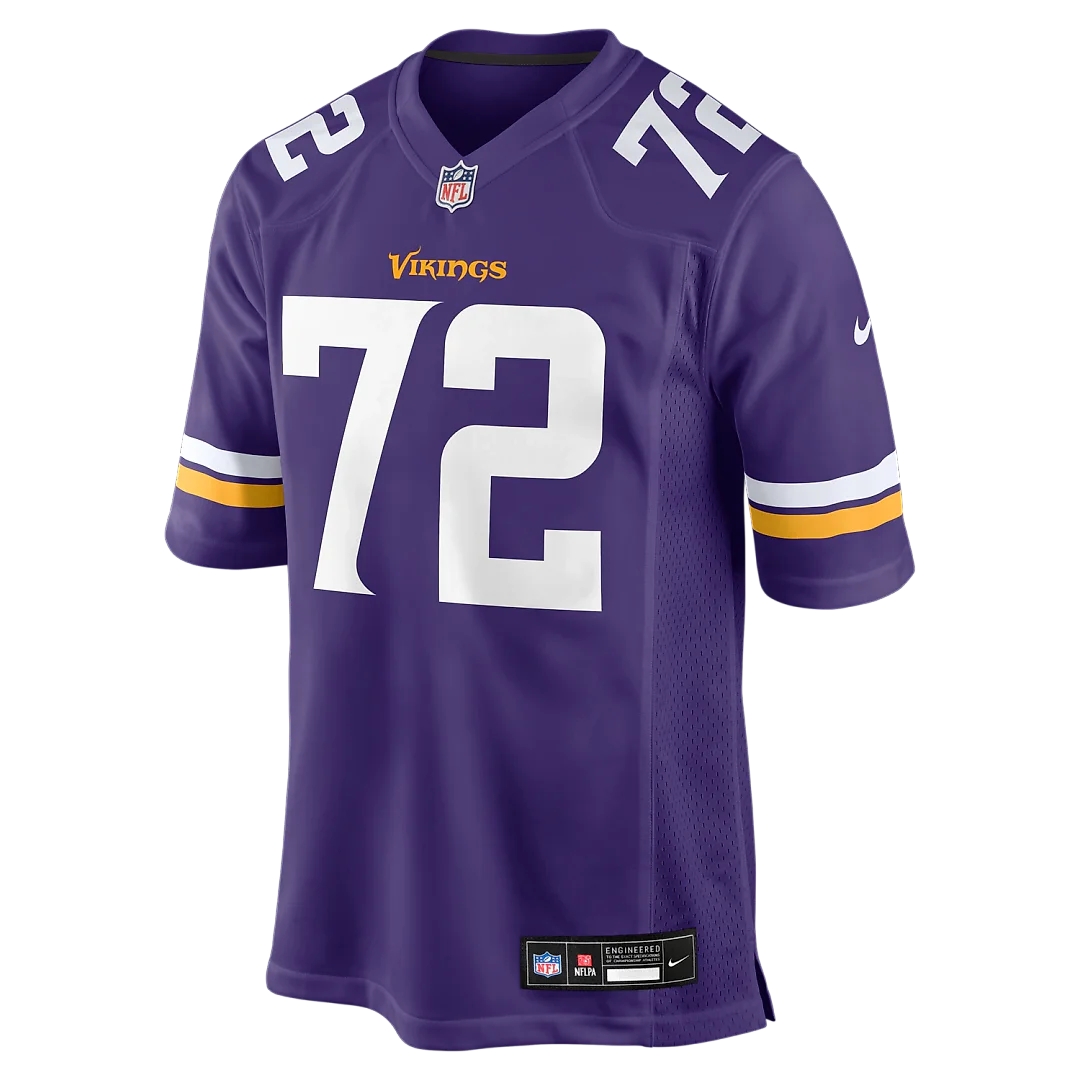 Zennovawear Ryan Van Demark Minnesota Vikings Team Game Jersey - Purple