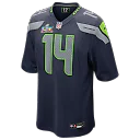 Zennovawear Sam Darnold Seattle Seahawks Super Bowl LX Patch Game Jersey - College Navy