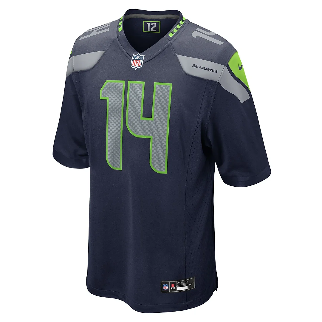 Zennovawear Sam Darnold Seattle Seahawks Team Game Jersey - College Navy