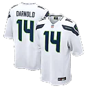 Zennovawear Sam Darnold Seattle Seahawks Game Jersey - White