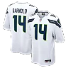 Zennovawear Sam Darnold Seattle Seahawks Game Jersey - White