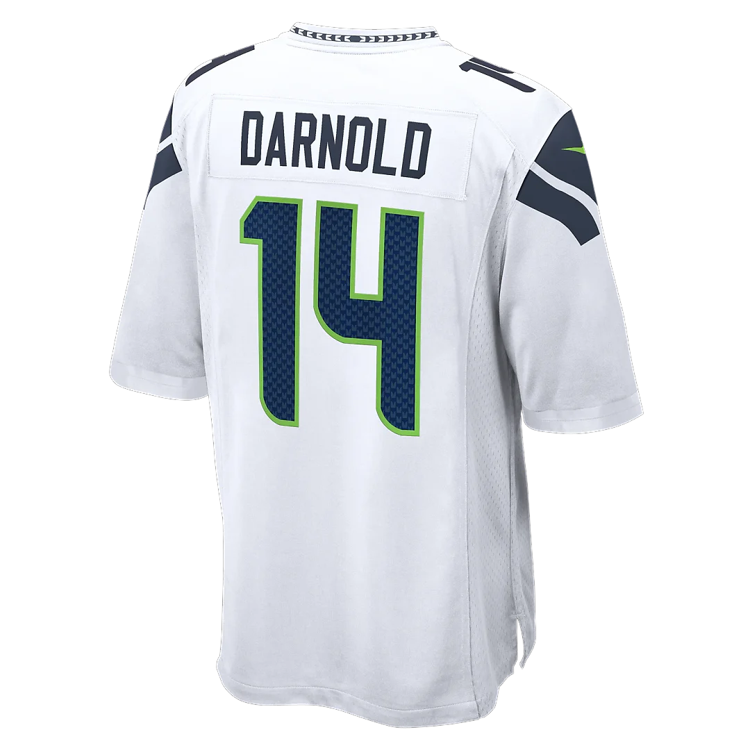 Zennovawear Sam Darnold Seattle Seahawks Game Jersey - White