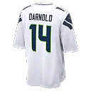 Zennovawear Sam Darnold Seattle Seahawks Game Jersey - White