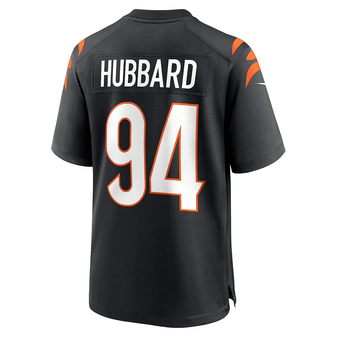 Zennovawear Sam Hubbard Cincinnati Bengals Player Game Jersey - Black