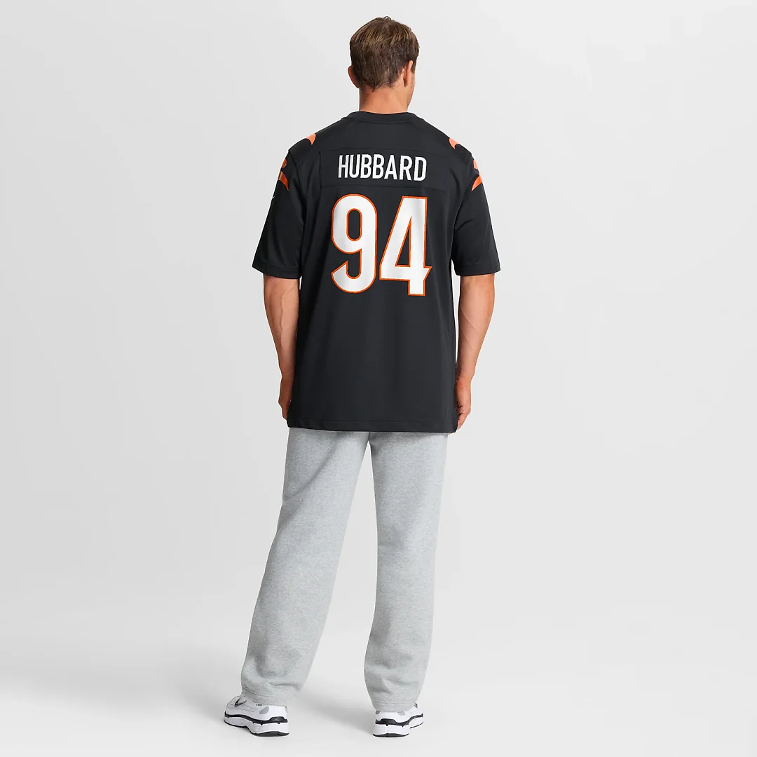 Zennovawear Sam Hubbard Cincinnati Bengals Player Game Jersey - Black