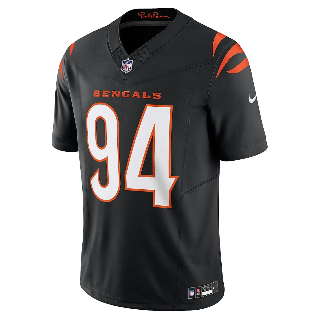 Zennovawear Sam Hubbard Cincinnati Bengals Vapor FUSE. Limited Jersey - Black