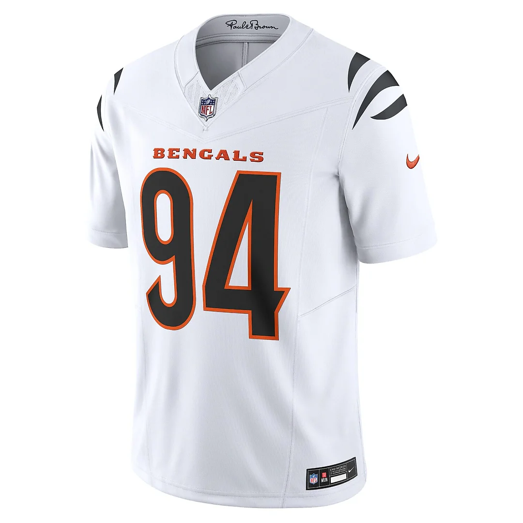 Zennovawear Sam Hubbard Cincinnati Bengals Vapor FUSE. Limited Jersey - White