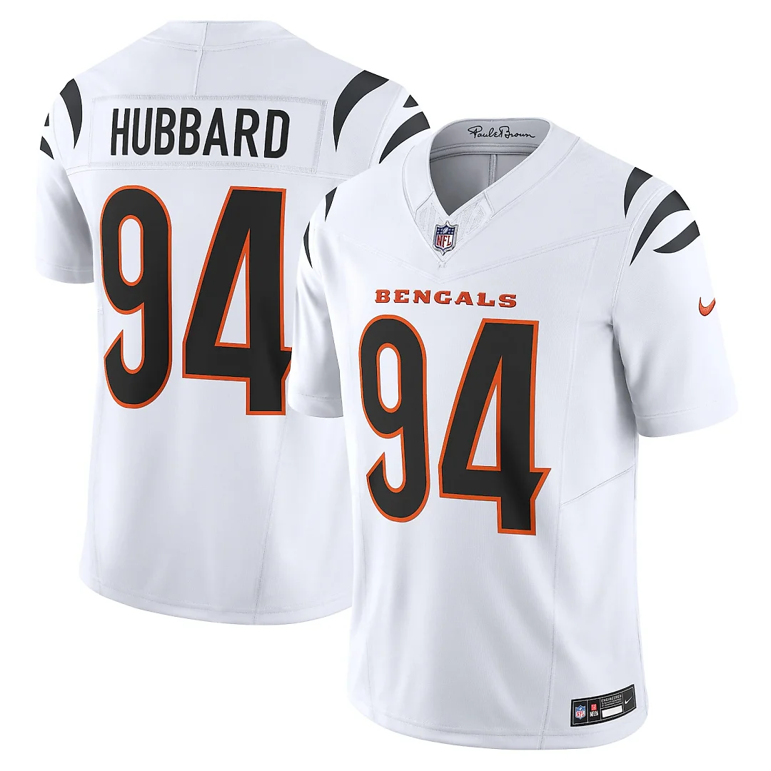 Zennovawear Sam Hubbard Cincinnati Bengals Vapor FUSE. Limited Jersey - White