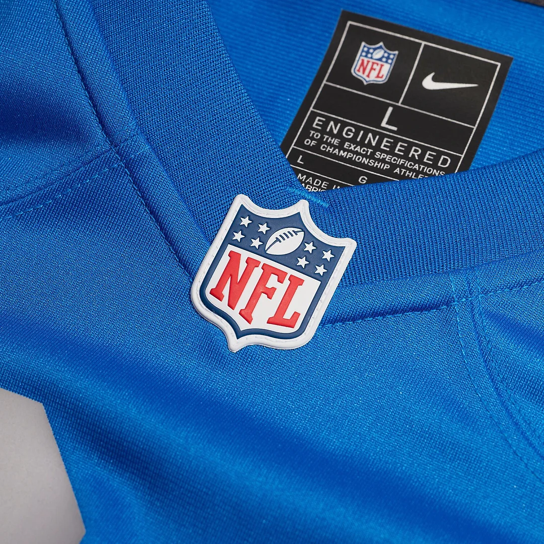 Zennovawear Sam LaPorta Detroit Lions Alternate Game Jersey - Blue