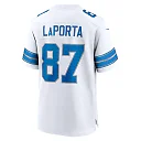 Zennovawear Sam LaPorta Detroit Lions White Game Jersey - White