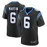 Zennovawear Sam Martin Carolina Panthers Team Game Jersey - Black