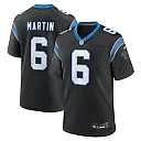 Zennovawear Sam Martin Carolina Panthers Team Game Jersey - Black