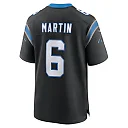 Zennovawear Sam Martin Carolina Panthers Team Game Jersey - Black