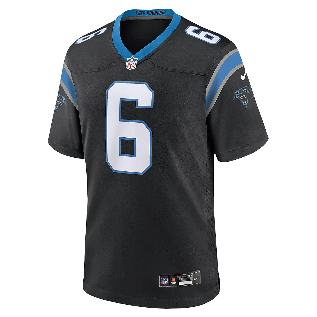 Zennovawear Sam Martin Carolina Panthers Team Game Jersey - Black