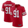 Zennovawear Sam Okuayinonu San Francisco 49ers Team Game Jersey - Scarlet
