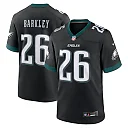 Zennovawear Saquon Barkley Philadelphia Eagles Alternate Game Jersey - Black