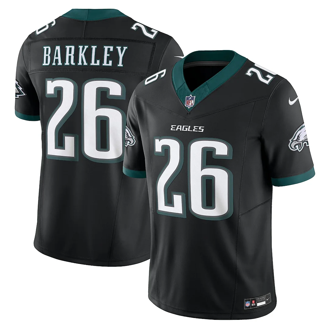 Zennovawear Saquon Barkley Philadelphia Eagles Vapor FUSE. Limited Jersey - Black