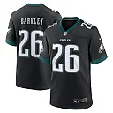 Zennovawear Saquon Barkley Philadelphia Eagles Alternate Game Jersey - Black