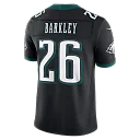 Zennovawear Saquon Barkley Philadelphia Eagles Alternate Vapor FUSE. Stitched Limited Jersey - Black