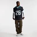 Zennovawear Saquon Barkley Philadelphia Eagles Alternate Vapor FUSE. Elite Jersey - Black