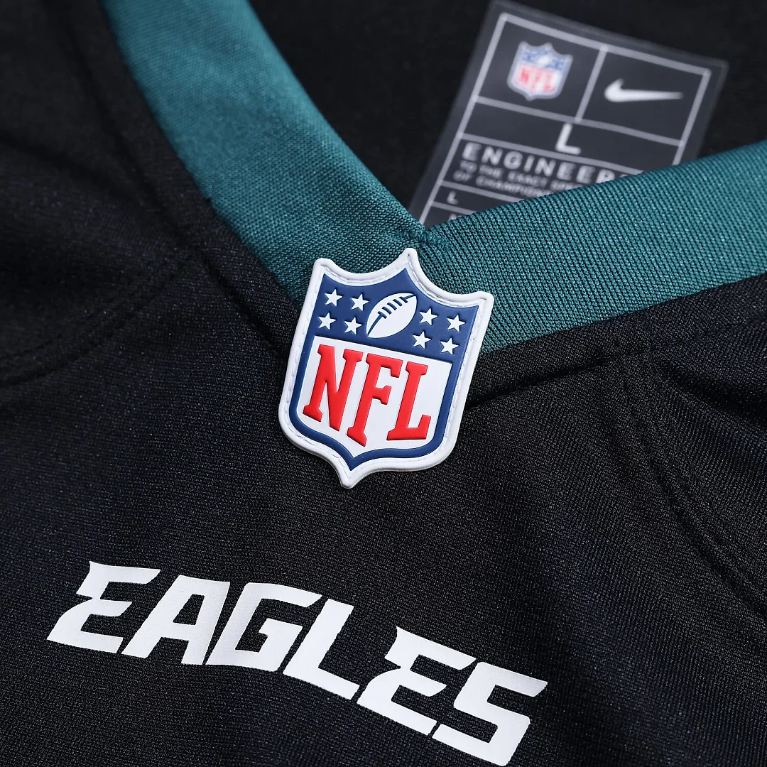Zennovawear Saquon Barkley Philadelphia Eagles Alternate Game Jersey - Black