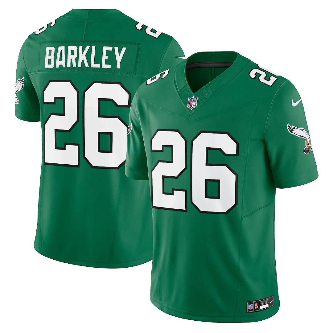 Zennovawear Saquon Barkley Philadelphia Eagles Alternate Vapor FUSE. Limited Jersey - Kelly Green