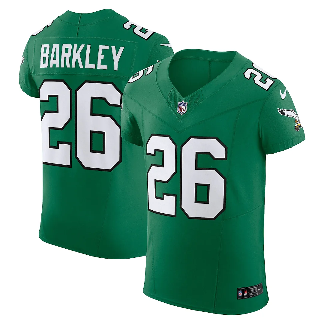 Zennovawear Saquon Barkley Philadelphia Eagles Alternate Vapor FUSE. Elite Jersey - Kelly Green