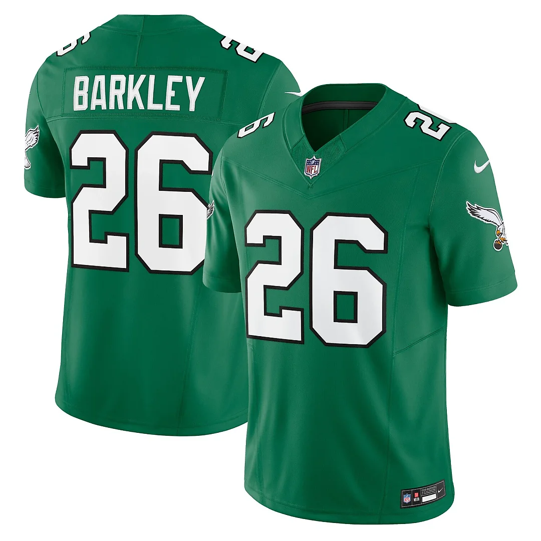 Zennovawear Saquon Barkley Philadelphia Eagles Alternate Vapor FUSE. Limited Jersey - Kelly Green