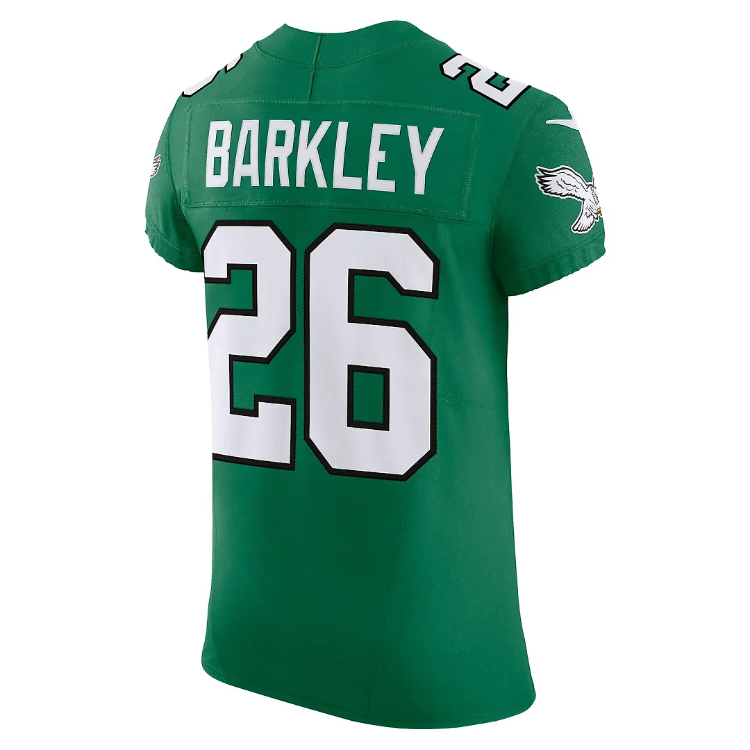 Zennovawear Saquon Barkley Philadelphia Eagles Alternate Vapor FUSE. Elite Jersey - Kelly Green