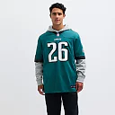 Zennovawear Saquon Barkley Philadelphia Eagles Game Player Jersey - Midnight Green