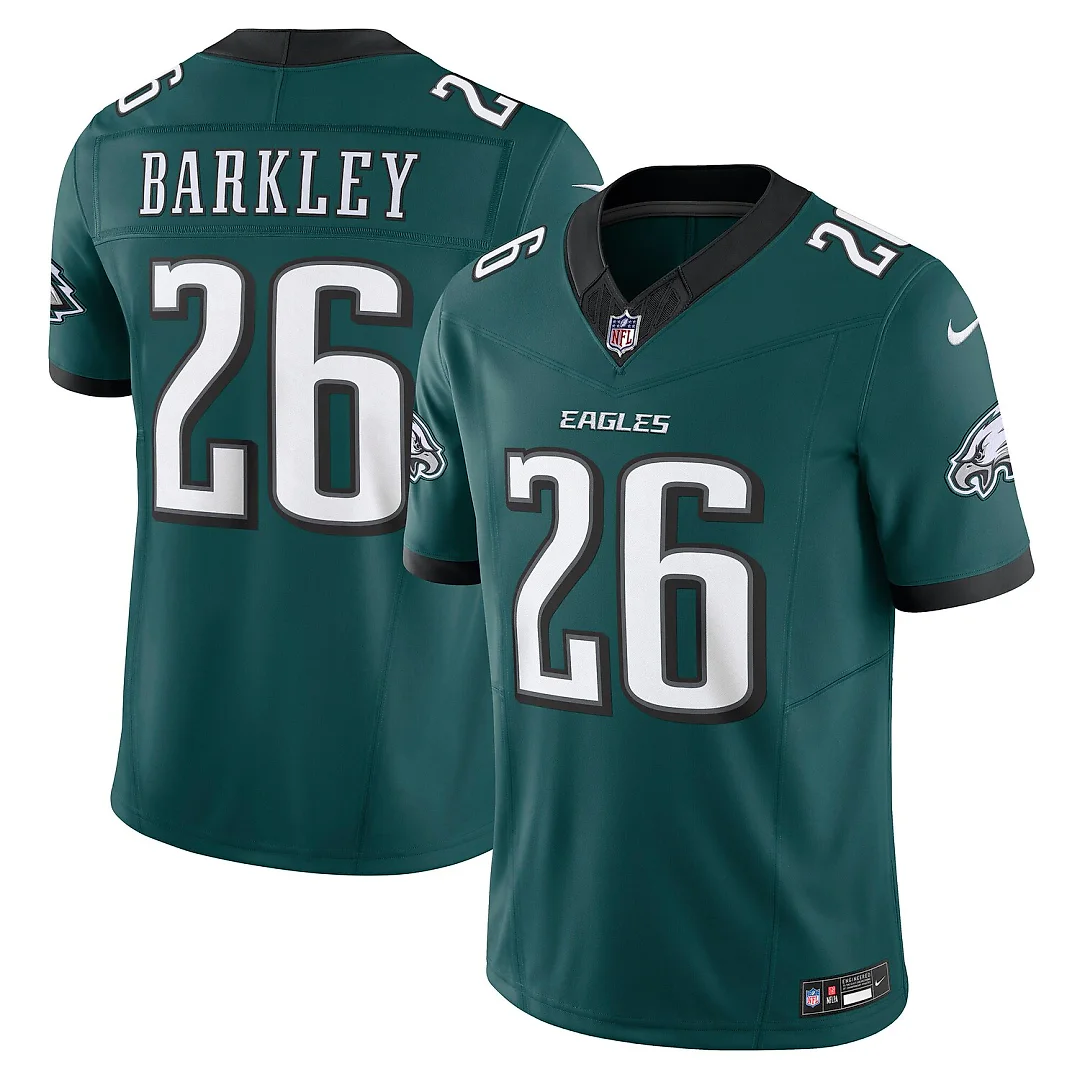 Zennovawear Saquon Barkley Philadelphia Eagles Vapor FUSE. Limited Jersey - Midnight Green