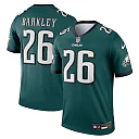 Zennovawear Saquon Barkley Philadelphia Eagles Legend Player Performance Top - Midnight Green