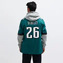 Zennovawear Saquon Barkley Philadelphia Eagles Game Player Jersey - Midnight Green