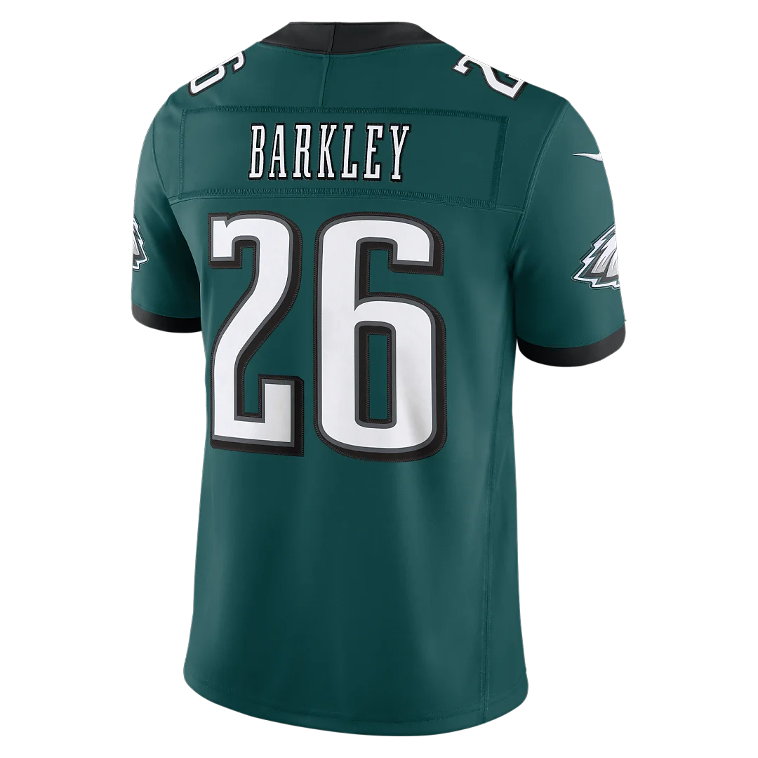Zennovawear Saquon Barkley Philadelphia Eagles Team Vapor FUSE. Stitched Limited Jersey - Midnight Green