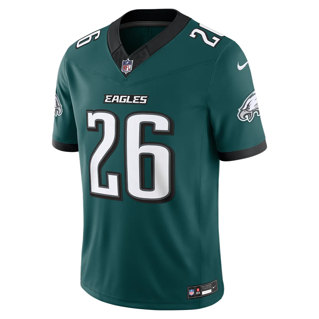 Zennovawear Saquon Barkley Philadelphia Eagles Team Vapor FUSE. Stitched Limited Jersey - Midnight Green