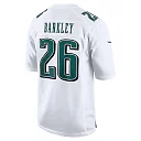 Zennovawear Saquon Barkley Philadelphia Eagles Fashion Game Jersey - Tundra White