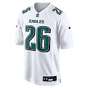Zennovawear Saquon Barkley Philadelphia Eagles Fashion Game Jersey - Tundra White