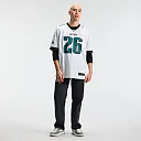 Zennovawear Saquon Barkley Philadelphia Eagles Game Jersey - White
