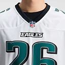 Zennovawear Saquon Barkley Philadelphia Eagles Game Jersey - White