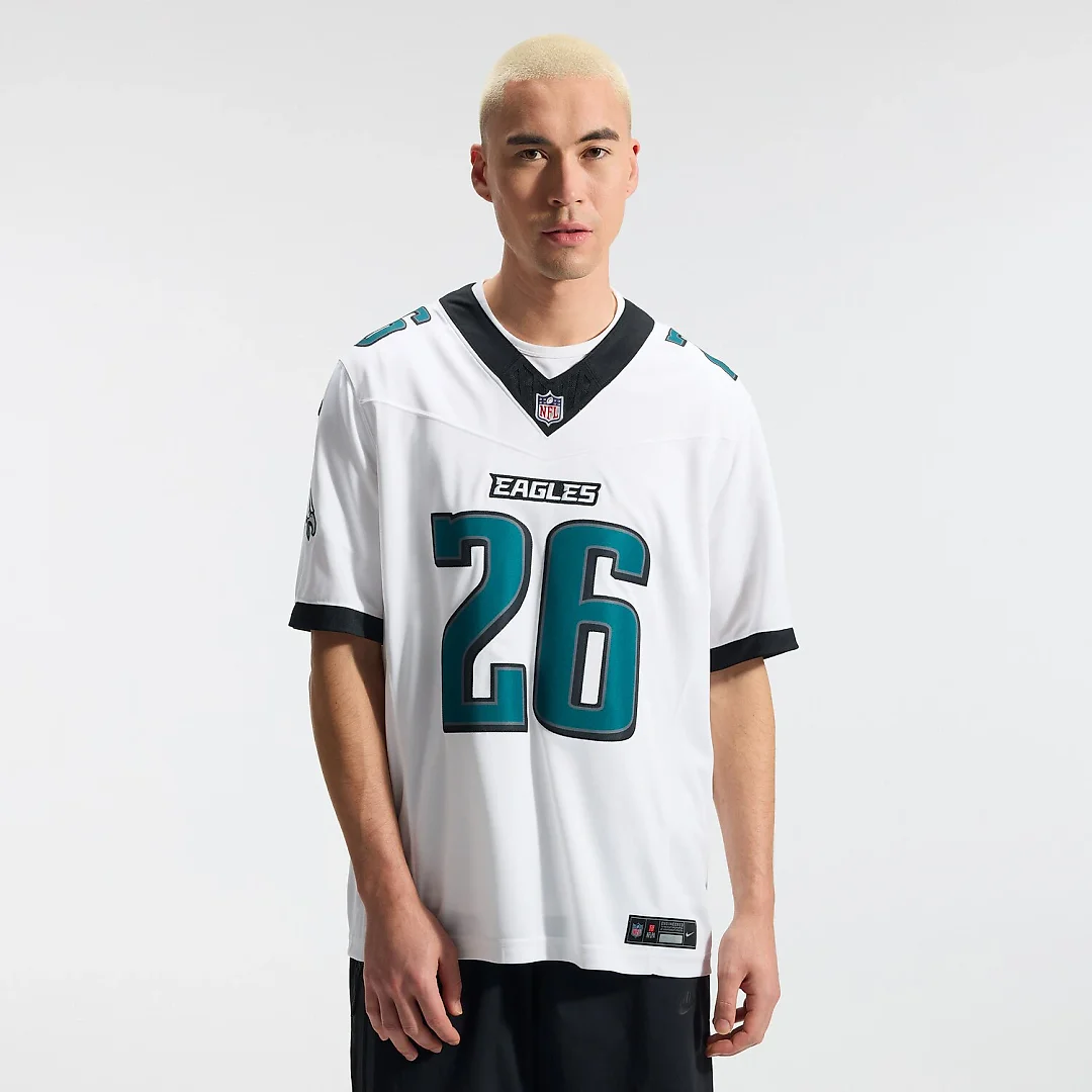 Zennovawear Saquon Barkley Philadelphia Eagles Vapor FUSE. Stitched Limited Jersey - White
