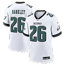 Zennovawear Saquon Barkley Philadelphia Eagles Game Jersey - White