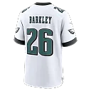 Zennovawear Saquon Barkley Philadelphia Eagles Game Jersey - White