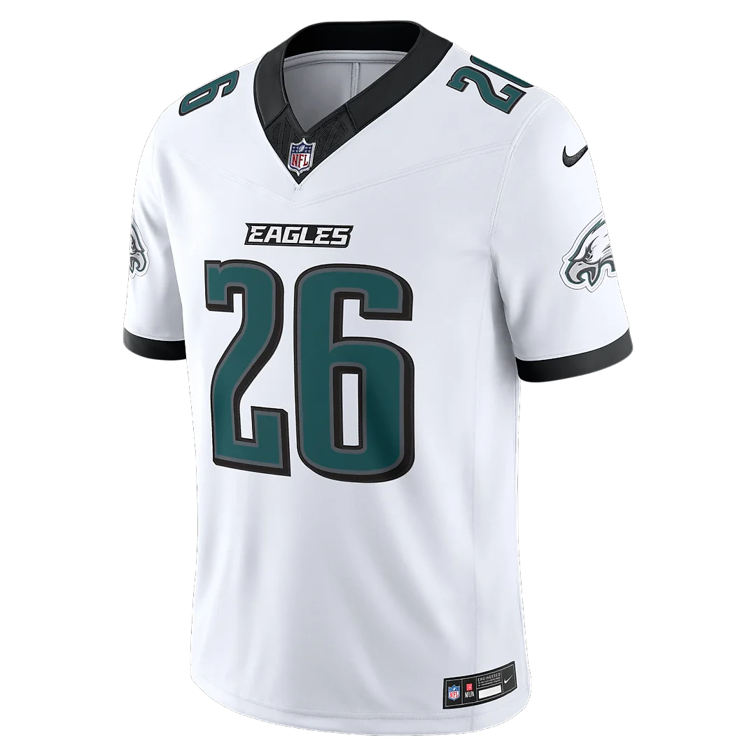 Zennovawear Saquon Barkley Philadelphia Eagles Vapor FUSE. Stitched Limited Jersey - White